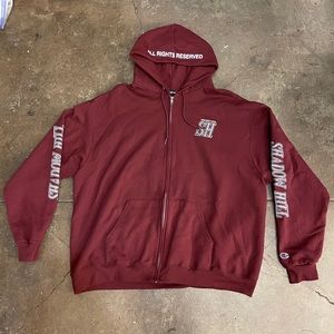 SHADOW HILL zip up hoodie